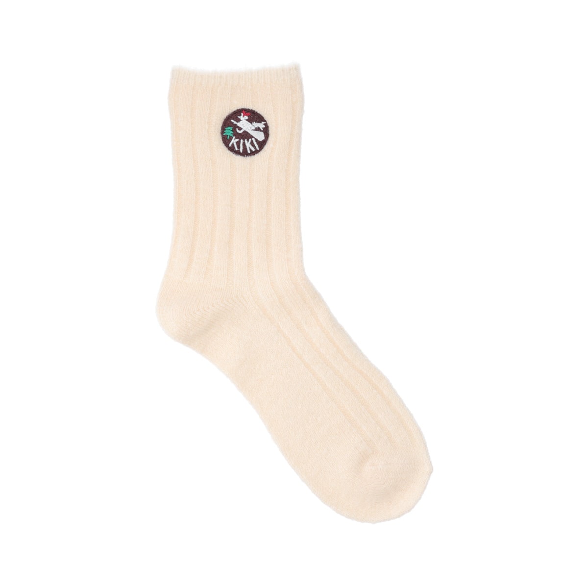 魔女の宅急便 モヘア毛混 リブ クルー丈 ソックス 23-25cm | どんぐり