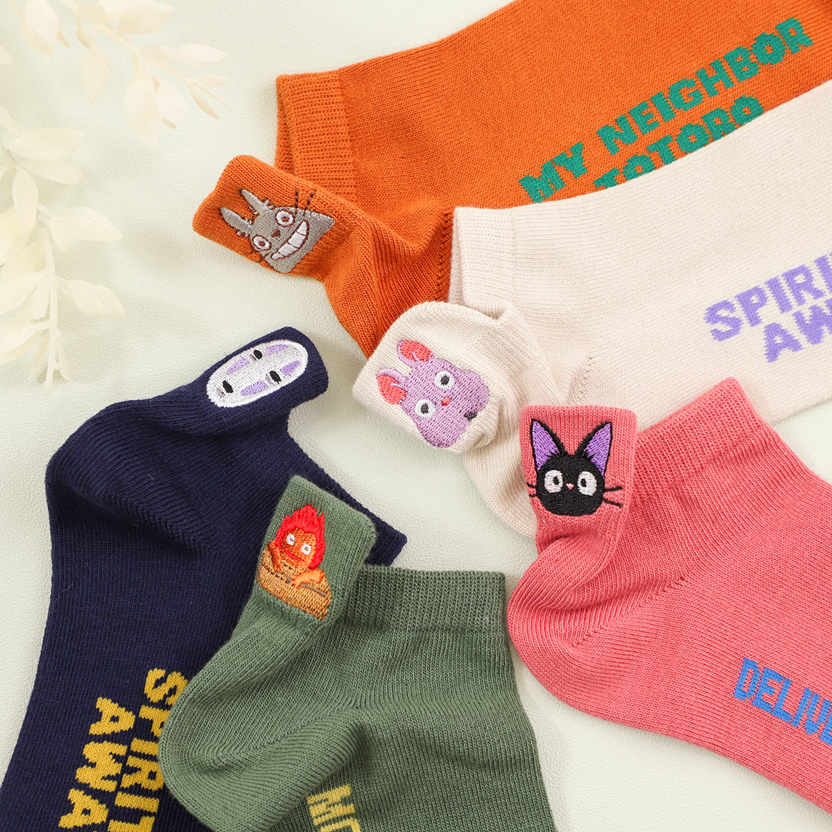魔女の宅急便 踵刺繍 スニーカー 23-25cm (ピンク) | どんぐり共和国
