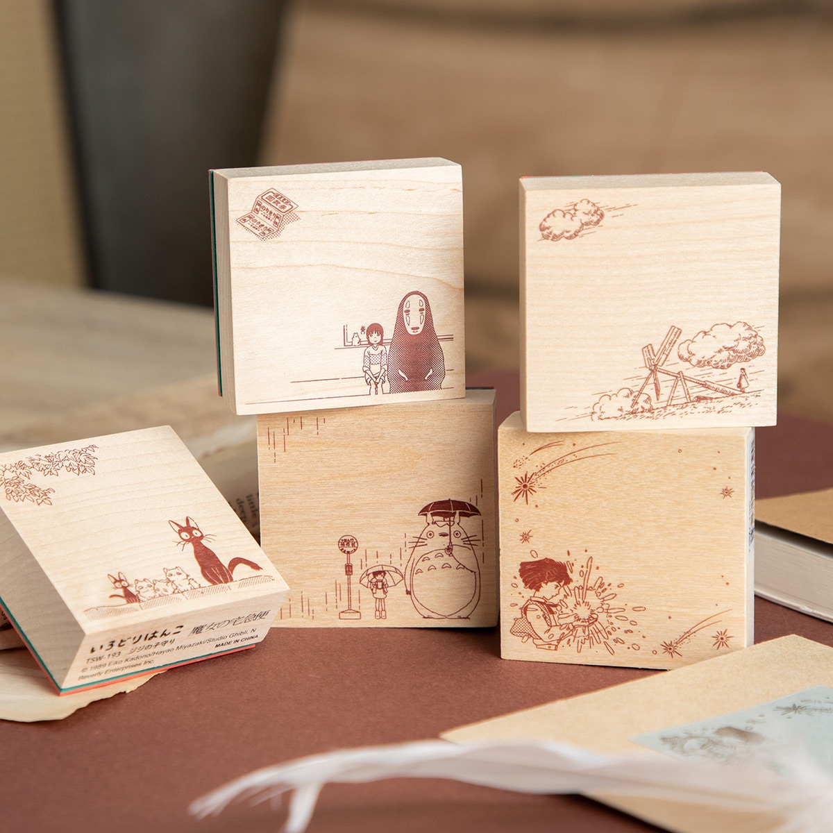 魔女の宅急便 いろどりはんこ ジジの子守り | どんぐり共和国そらのうえ店