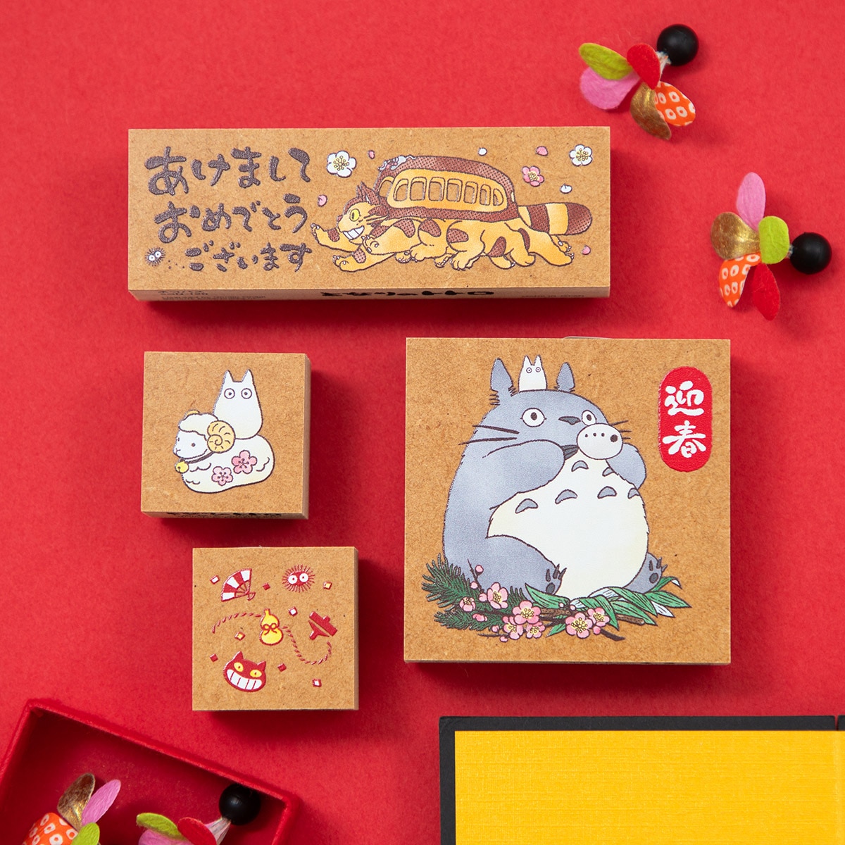 となりのトトロ 2027年 年賀はんこ 縁起物 | どんぐり共和国そらのうえ店