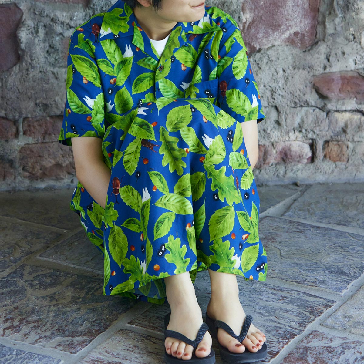 GBL】となりのトトロ ハワイアンスカート どんぐり葉っぱ | どんぐり  