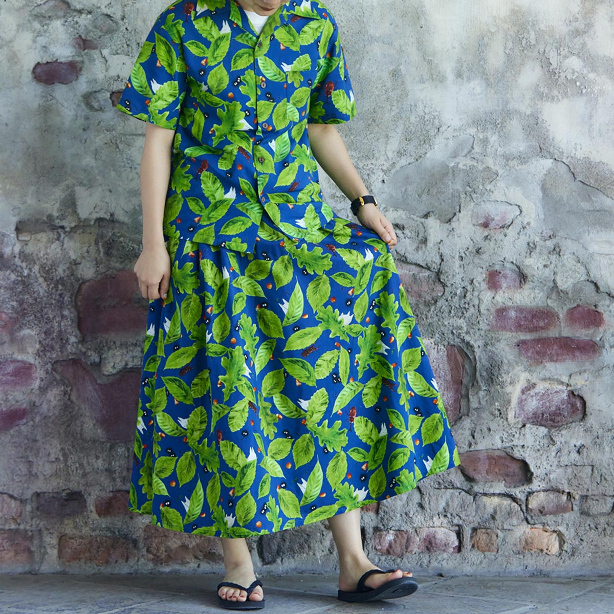 GBL】となりのトトロ ハワイアンスカート どんぐり葉っぱ | どんぐり  