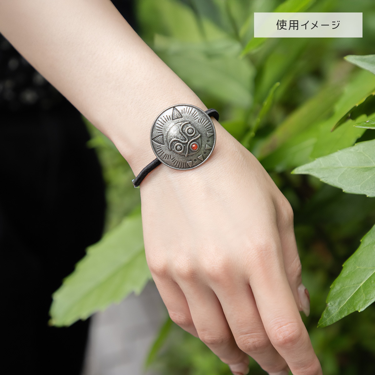 GBL】もののけ姫 コンチョヘアゴム サンのお面 | どんぐり共和国そらの