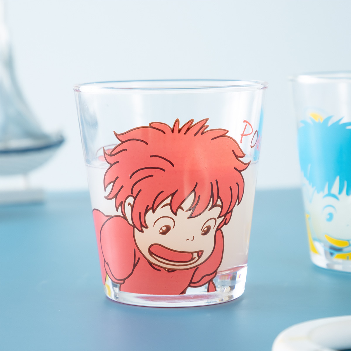 崖の上のポニョ　ポニョグラスセット　アサヒ飲料　ジブリ　懸賞品 爆売り！ 崖の上のポニョ ポニョグラスセット 懸賞品 ジブリ