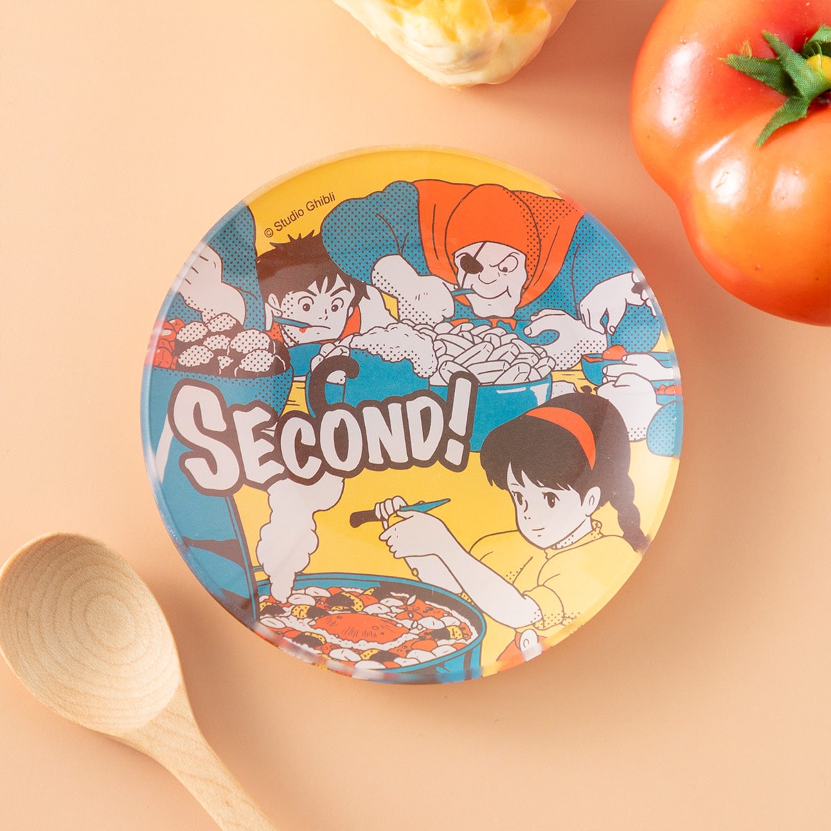 ジブリ　ヤミーなガラスミニ皿　8枚セット【バラ売り可能】 ⭐️再入荷⭐️ ヤミーなガラスミニ皿が再登場✨ 全面強化ガラス