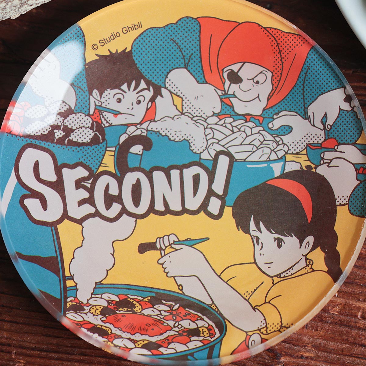 ジブリ　ヤミーなガラスミニ皿　8枚セット【バラ売り可能】 ⭐️再入荷⭐️ ヤミーなガラスミニ皿が再登場✨ 全面強化ガラス
