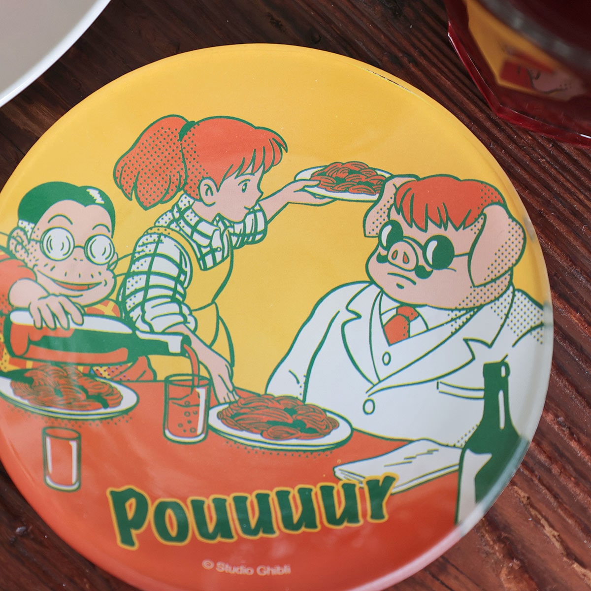 紅の豚 ヤミーなガラスミニ皿 スパゲッティ | どんぐり共和国そらのうえ店