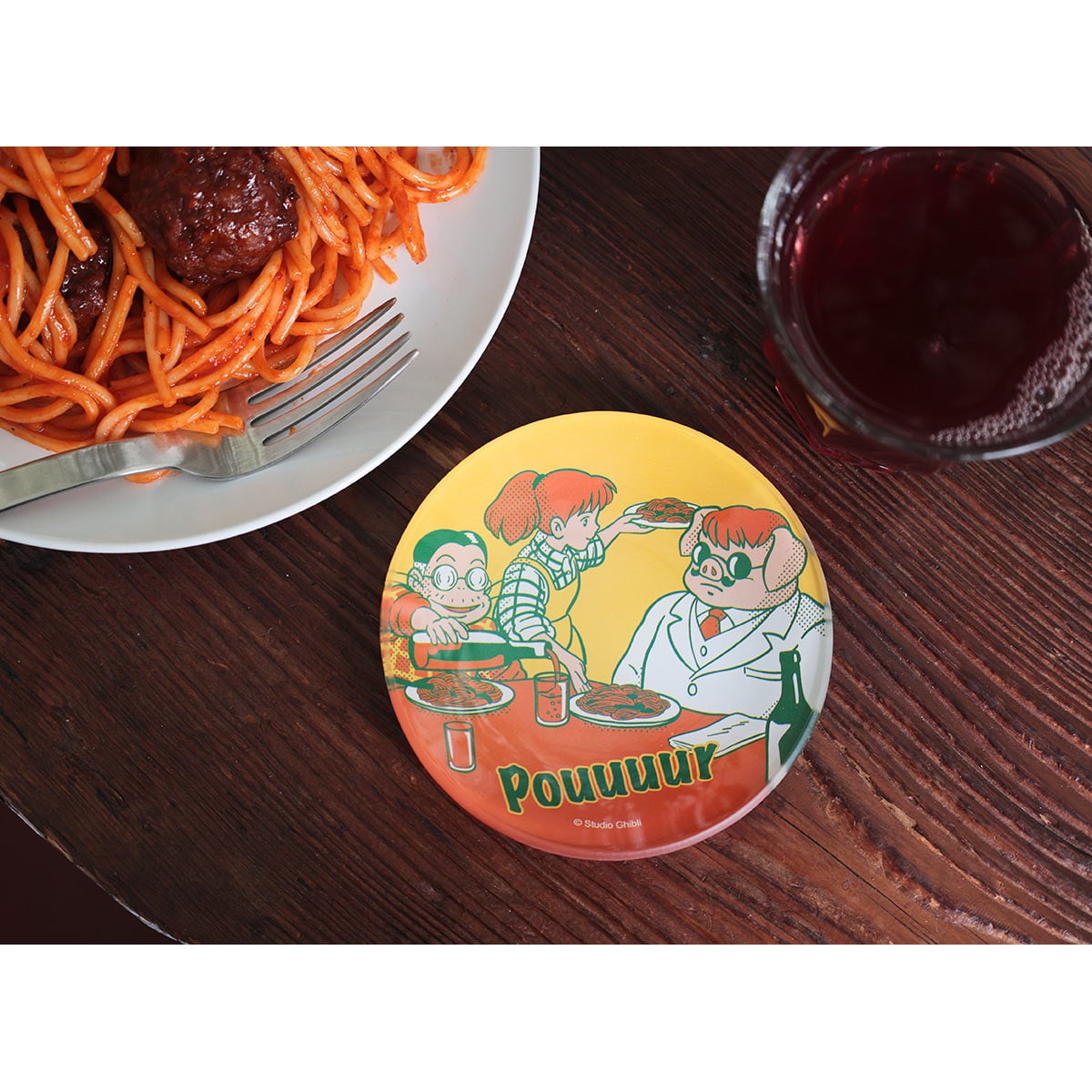 紅の豚 ヤミーなガラスミニ皿 スパゲッティ | どんぐり共和国そらのうえ店