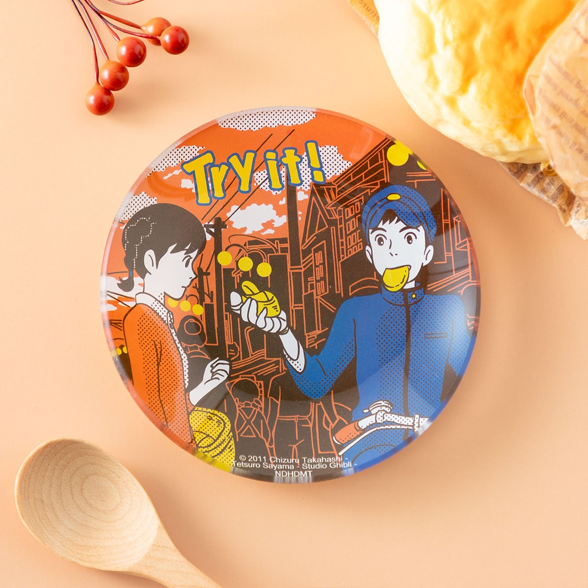 コクリコ坂から ヤミーなガラスミニ皿 コロッケ | どんぐり共和国そら