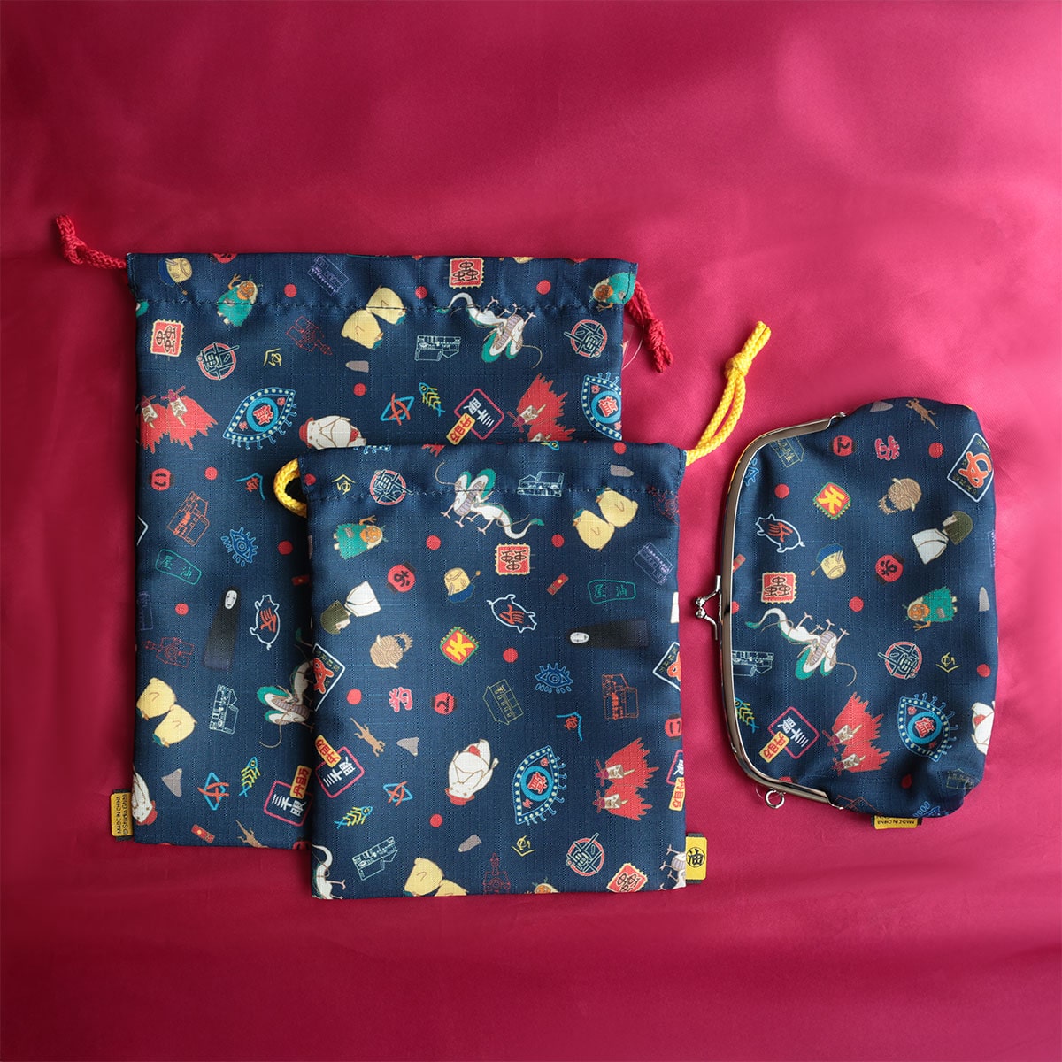 千と千尋の神隠し 不思議の町の縁日シリーズ 巾着小 | どんぐり共和国