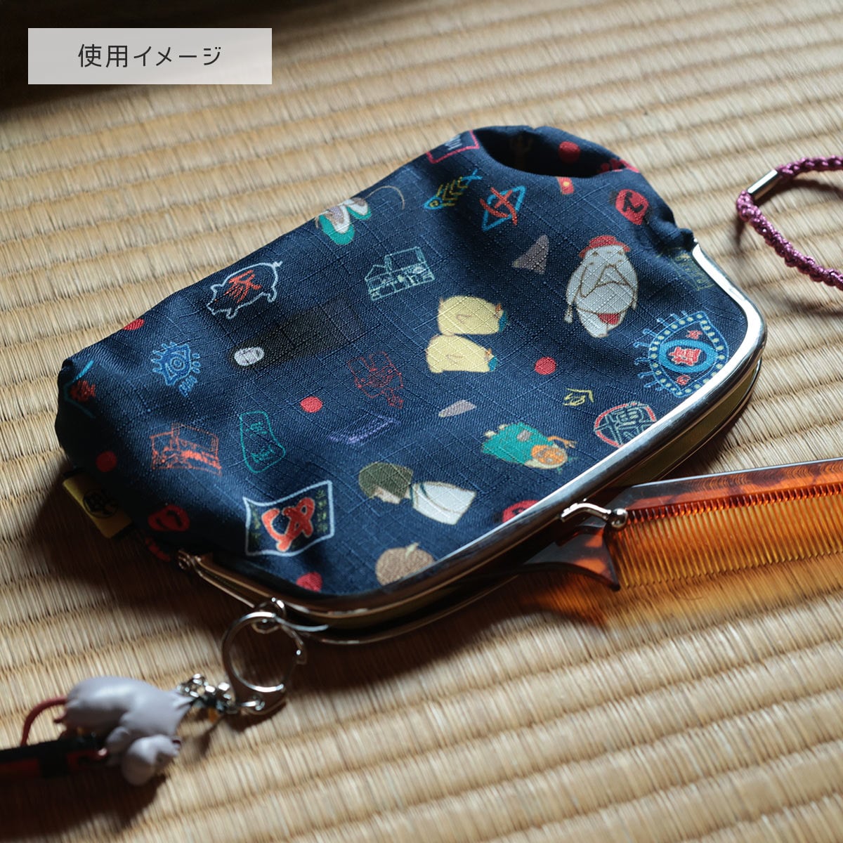 千と千尋の神隠し 不思議の町の縁日シリーズ がまくちポーチ