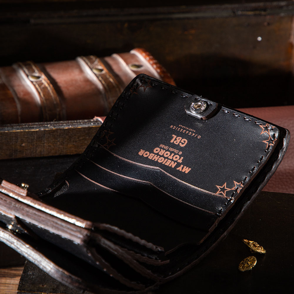 GBL】となりのトトロ オジャガデザイン ショートウォレット クロスケ  