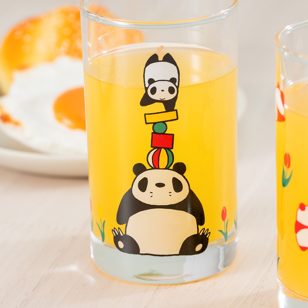 1/10(土)午前10時発売予定》パンダコパンダ らんらんグラス 逆立ち
