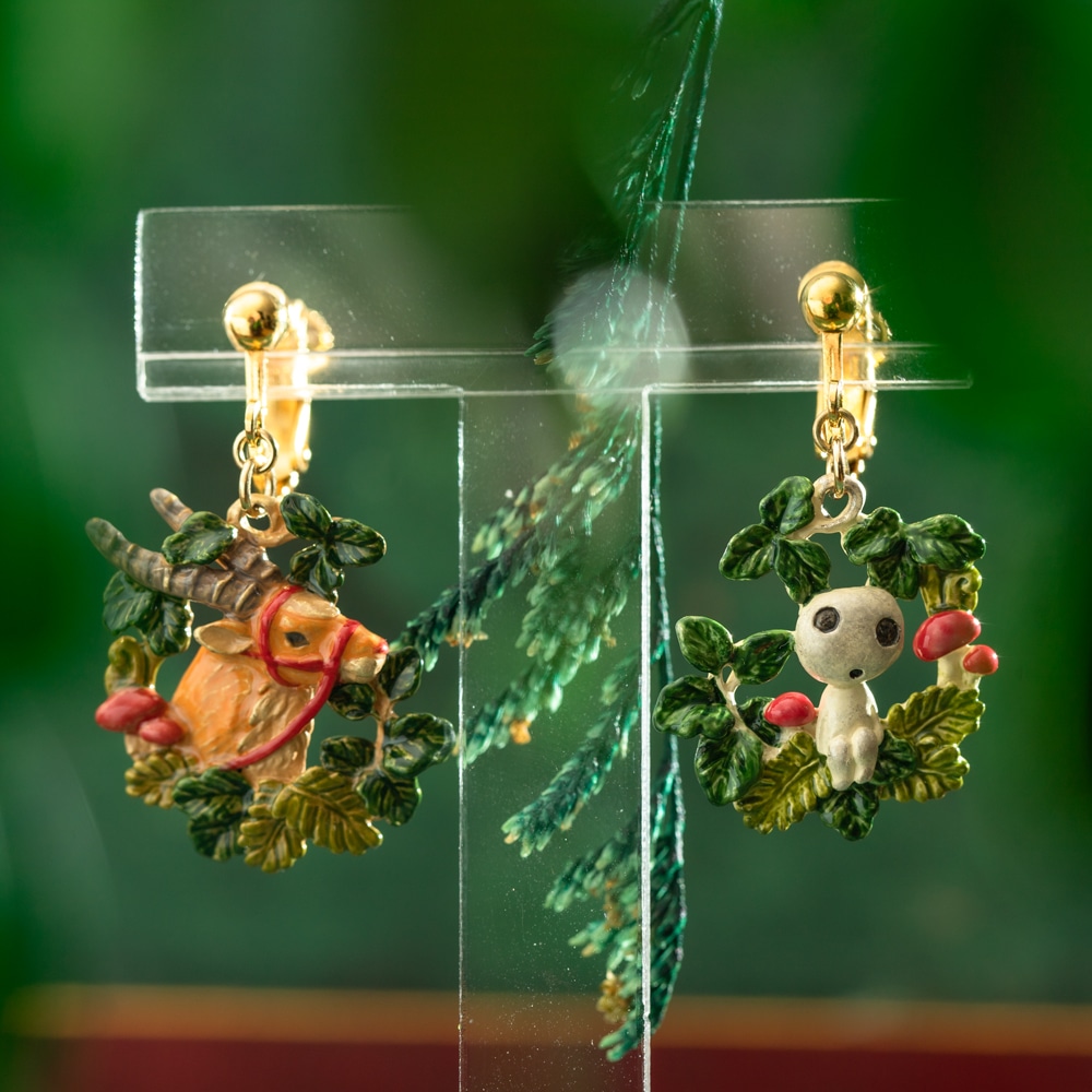 Donguri Closet】もののけ姫 パルナートポック ピアス ヤックルと