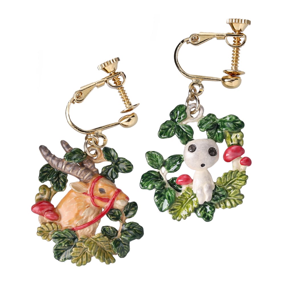 Donguri Closet】もののけ姫 パルナートポック イヤリング ヤックルと