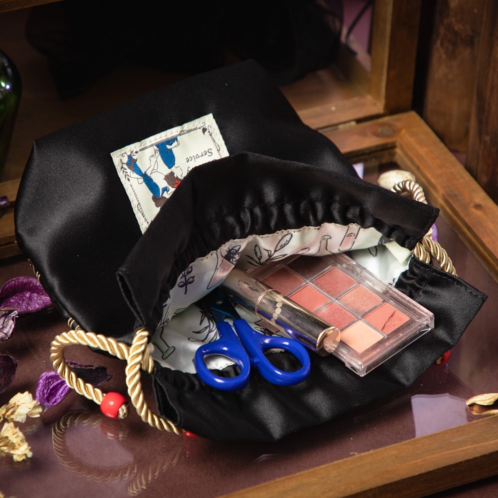Donguri Closet】魔女の宅急便 コキリの薬草入れ 刺繍巾着