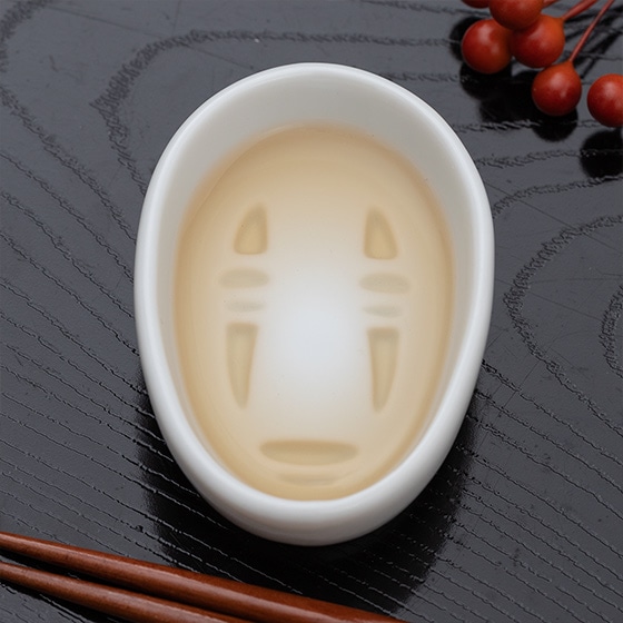 千と千尋の神隠し 豆皿 カオナシしょうゆ差し まとめ売り 千と千尋の神隠し しょうゆ皿 / 小皿 カオナシ（4725） | す