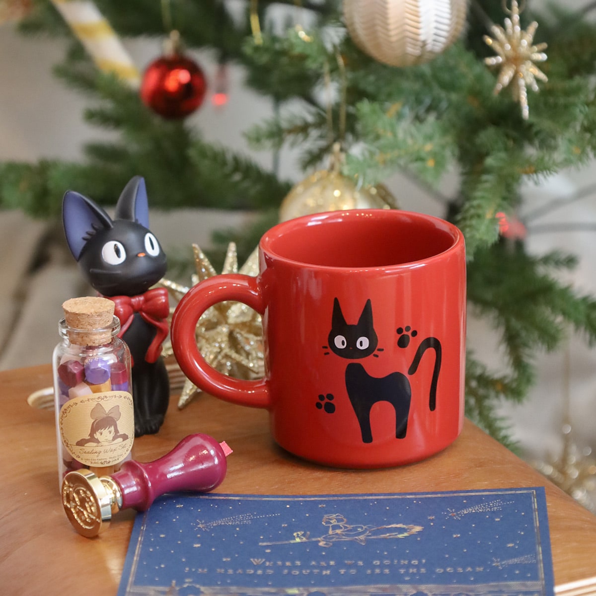 魔女の宅急便 ジジの赤いマグカップ | どんぐり共和国そらのうえ店