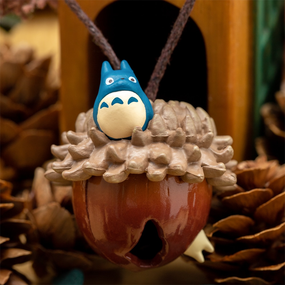 トトロ　置き物　どんぐりよいこらせ となりのトトロ ころころどんぐりホルダー トトロと小トトロ