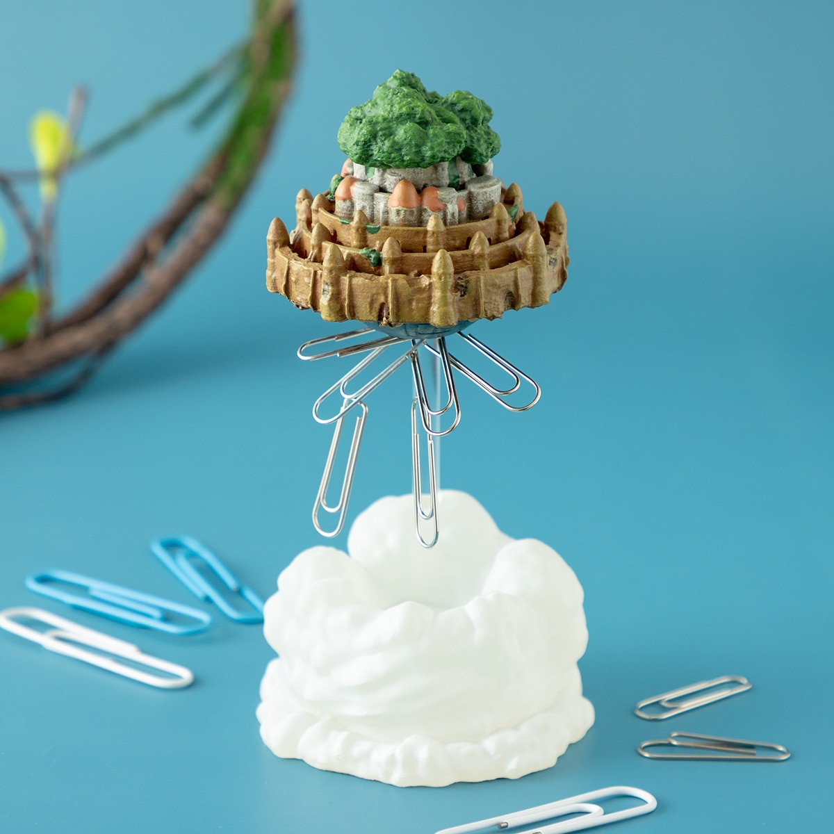 天空の城ラピュタ ストラップ スタジオジブリ 天空の城ラピュタ 飛行石 ころ鈴根付 ストラップ