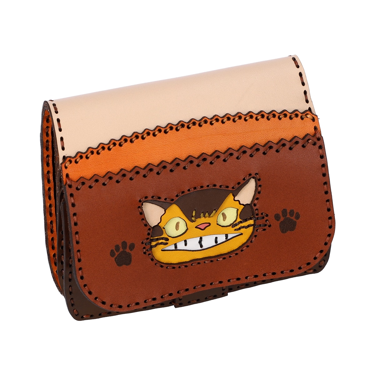 GBL】となりのトトロ オジャガデザイン ショートウォレット ネコバス  