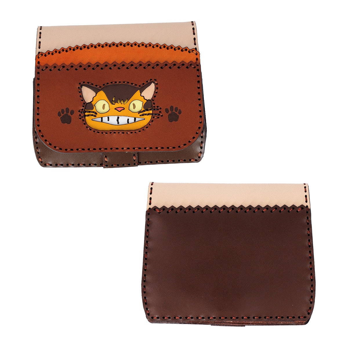 GBL】となりのトトロ オジャガデザイン ショートウォレット ネコバス  