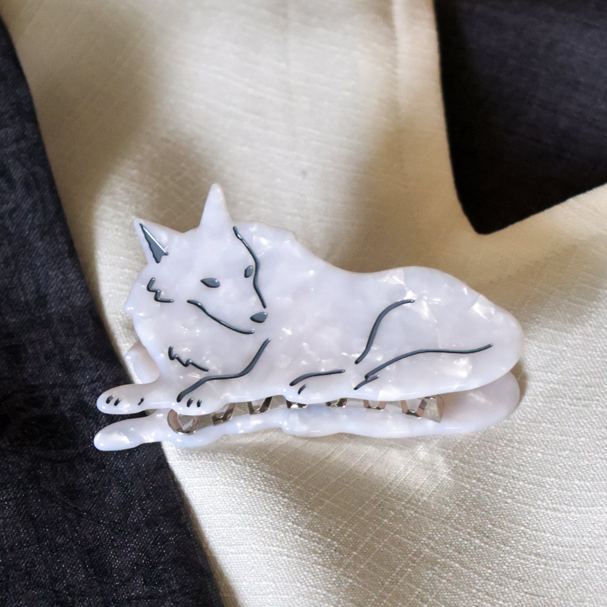 Donguri Closet】もののけ姫 山犬のヘアクリップ | どんぐり