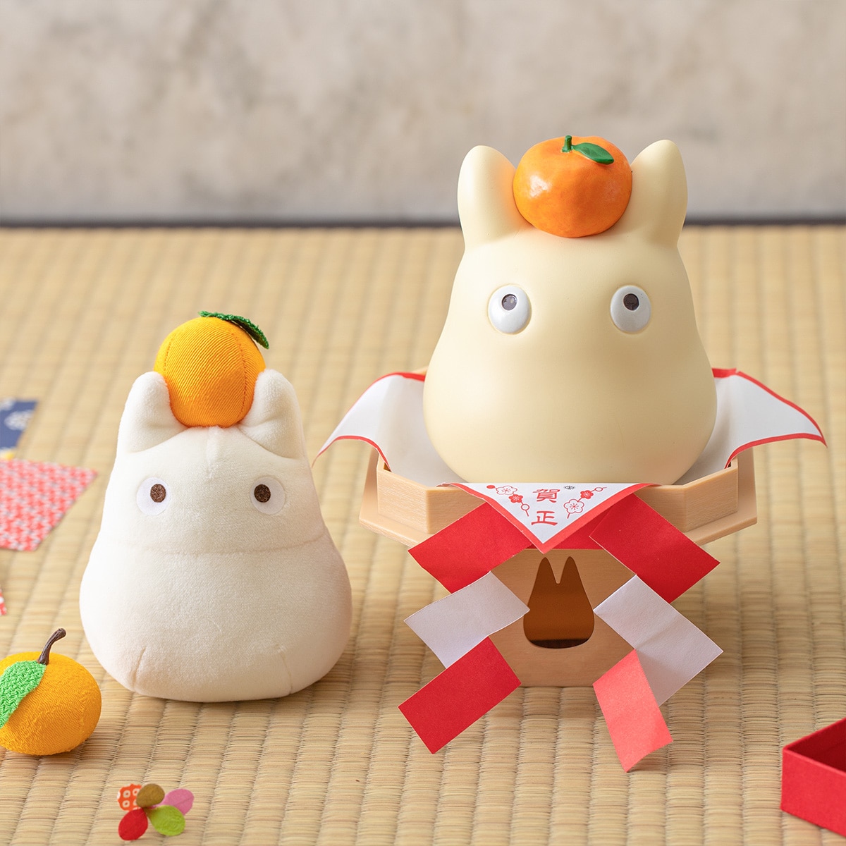 となりのトトロ めでたいお飾り 2点セット となりのトトロ めでたい