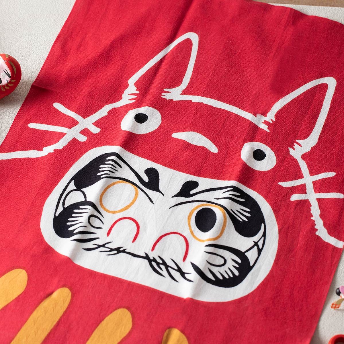 となりのトトロ 本染め手拭い 達磨ととろ | どんぐり共和国そらのうえ店