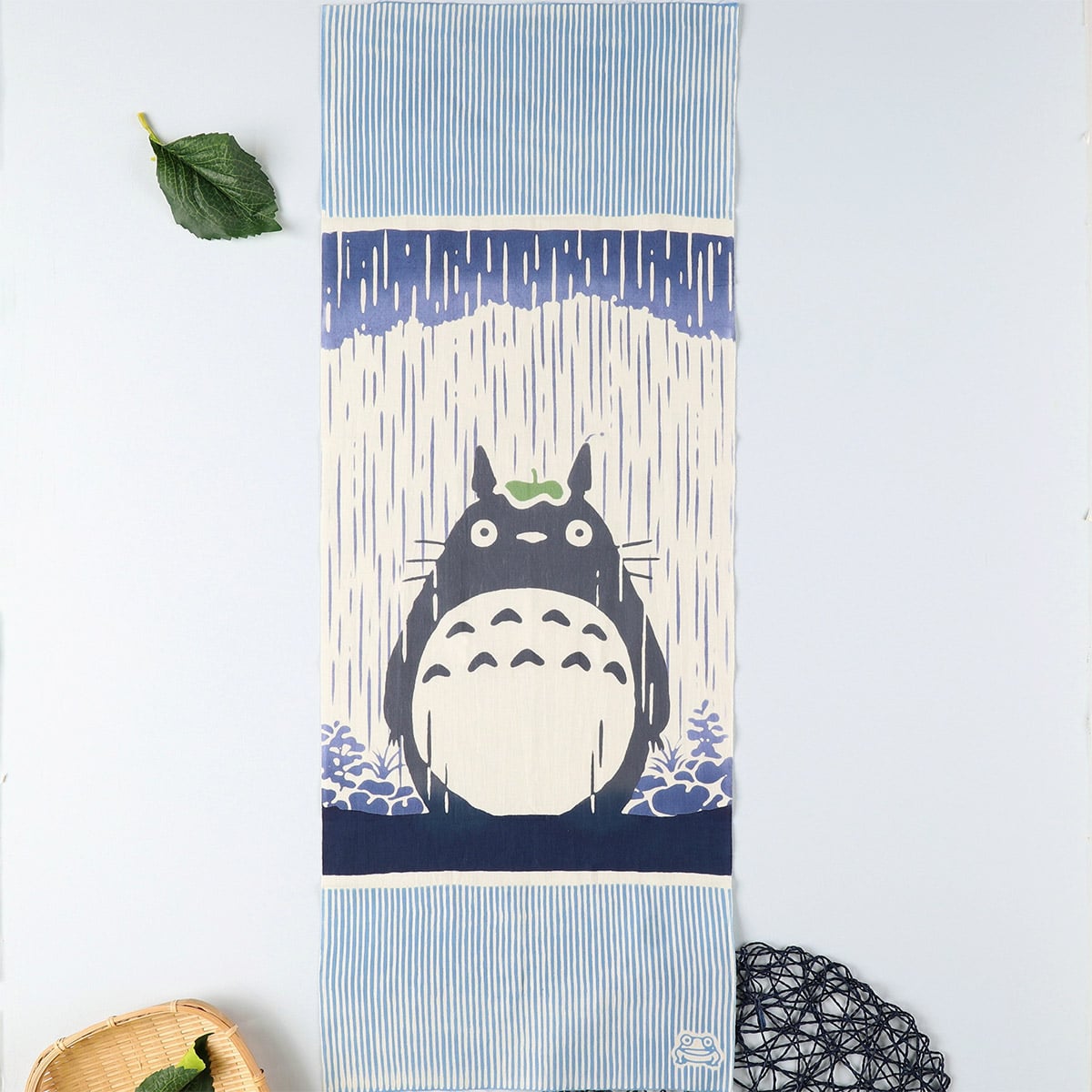 となりのトトロ 本染め手拭い ｢雨縞｣ | どんぐり共和国そらのうえ店