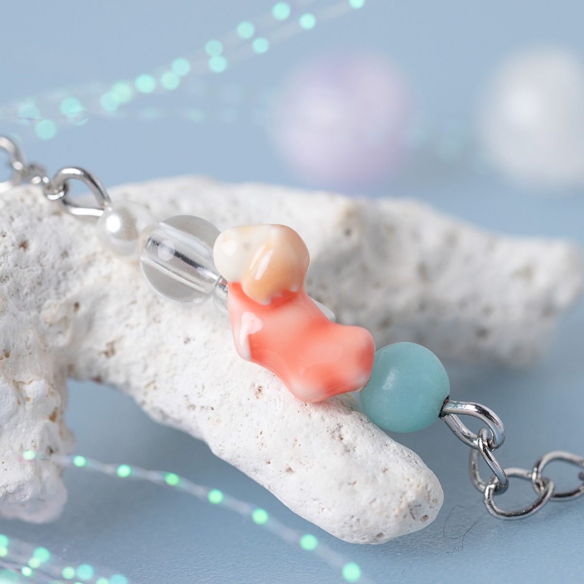 ジブリ 崖の上のポニョ ブレスレット&ピアス&スリーリング11号セット売り m43558201885_1.jpg?1752415528