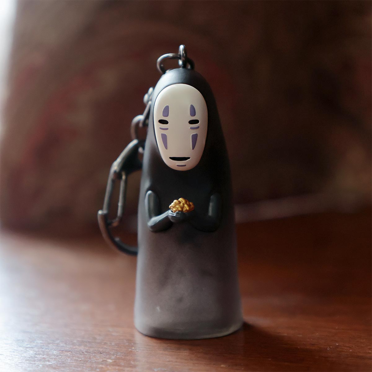 【超激レア】千と千尋の神隠し　ちょこんとカレンダー希少カオナシ　クリップホルダー 千と千尋の神隠し 刺繍キーホルダー 回数券 カオナシ - Cafe de