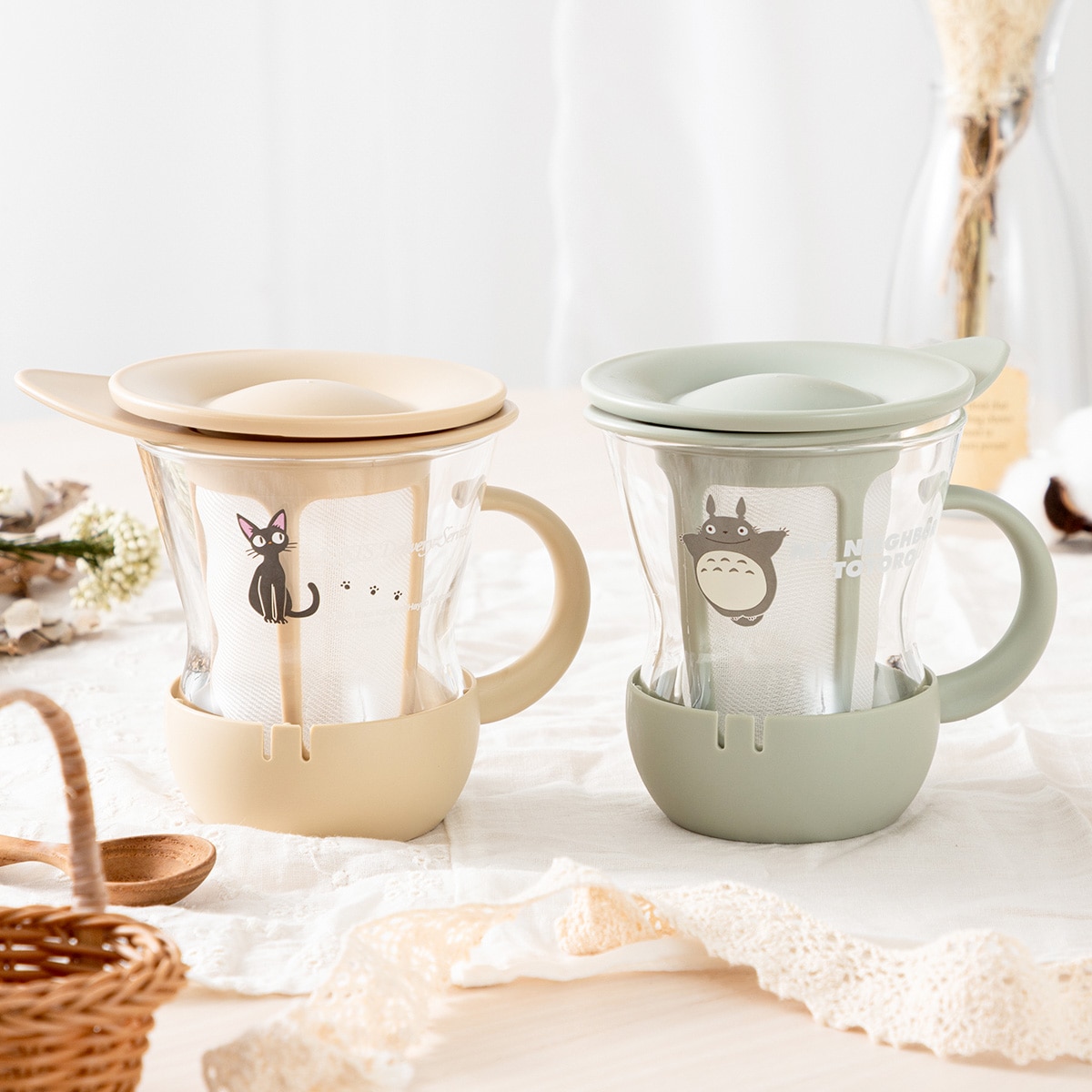 となりのトトロ ワンカップティーマグ 大トトロとクロスケ | どんぐり