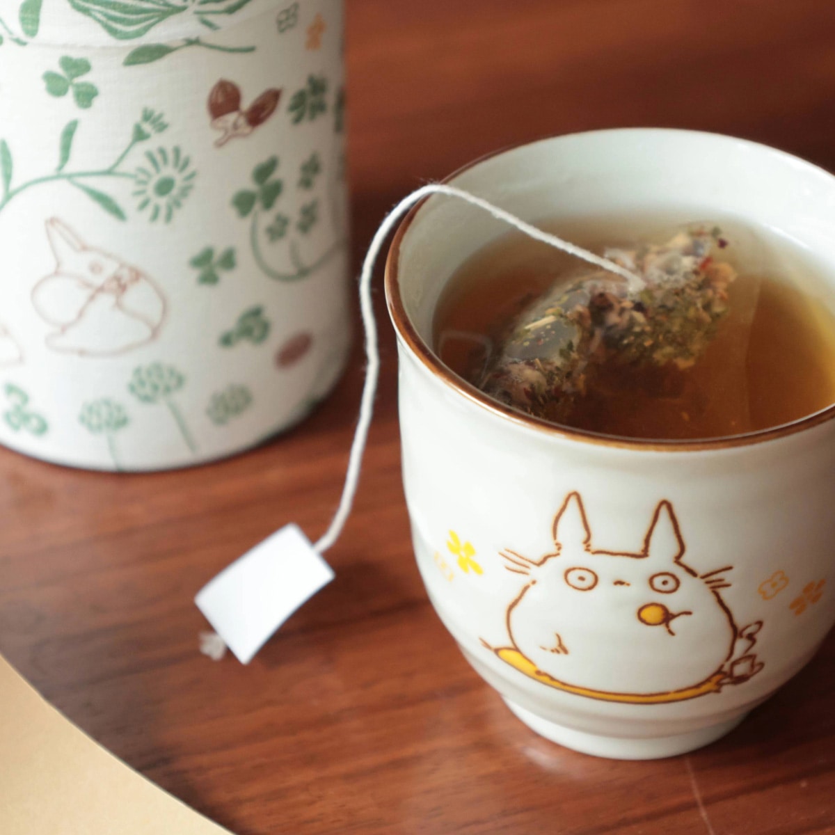 まとめ売り　となりのトトロ　新品 3点セット お茶ポット 湯呑2個 アンティーク となりのトトロ トトロのおみやげ ギフトセット | どんぐり