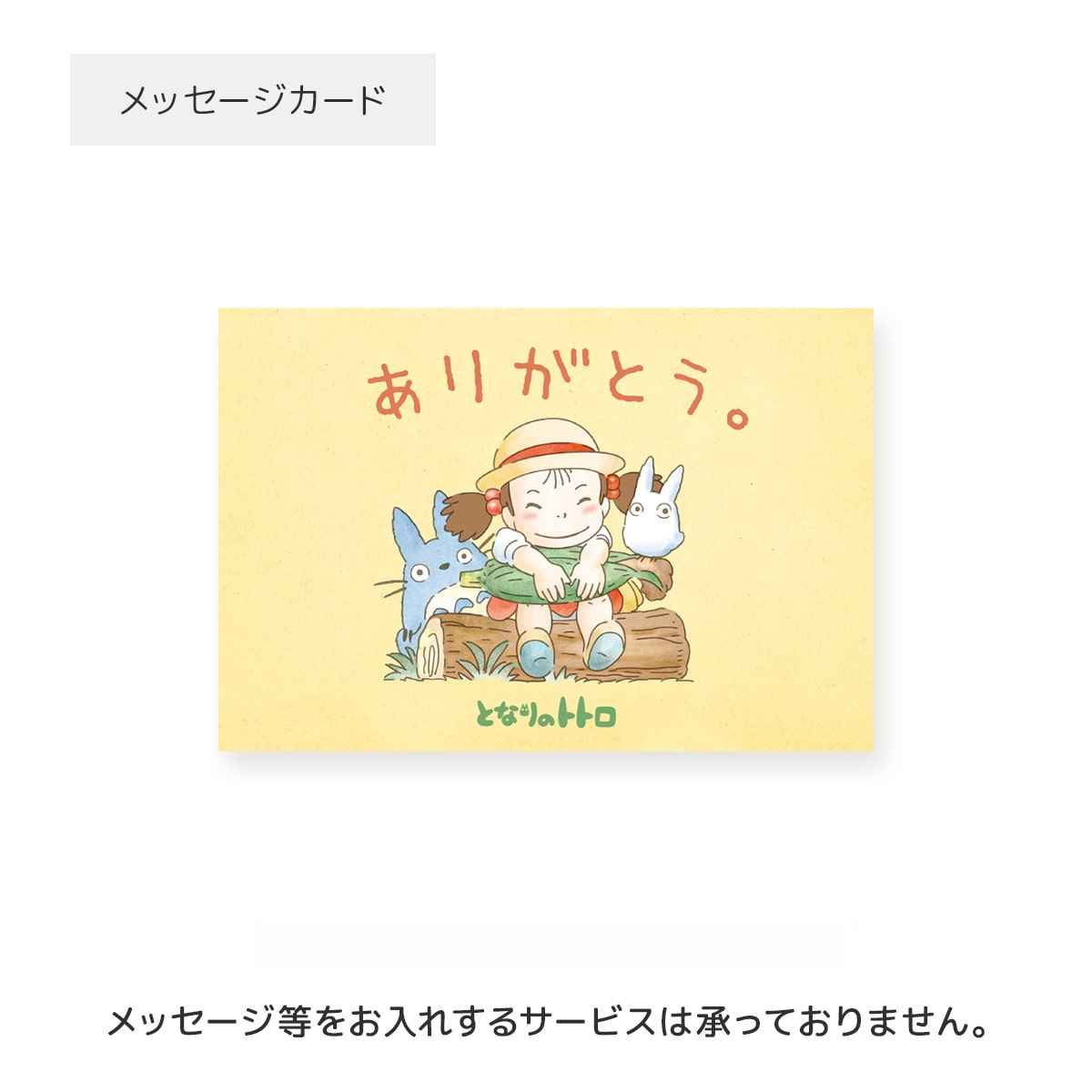 となりのトトロ トトロのおみやげ ギフトセット | どんぐり共和国そら