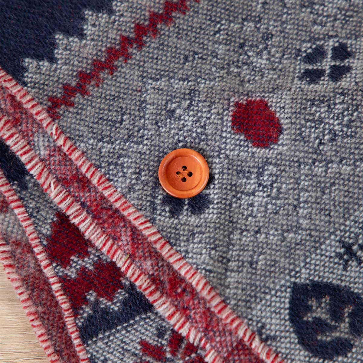 となりのトトロ ボタン付ストール 雪の結晶 | どんぐり共和国そらのうえ店