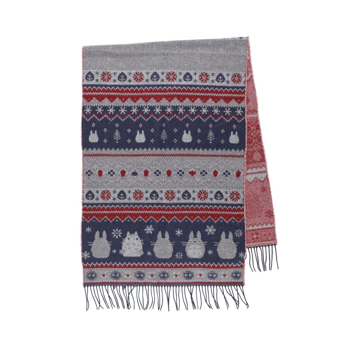 となりのトトロ ボタン付ストール 雪の結晶 | どんぐり共和国そらのうえ店