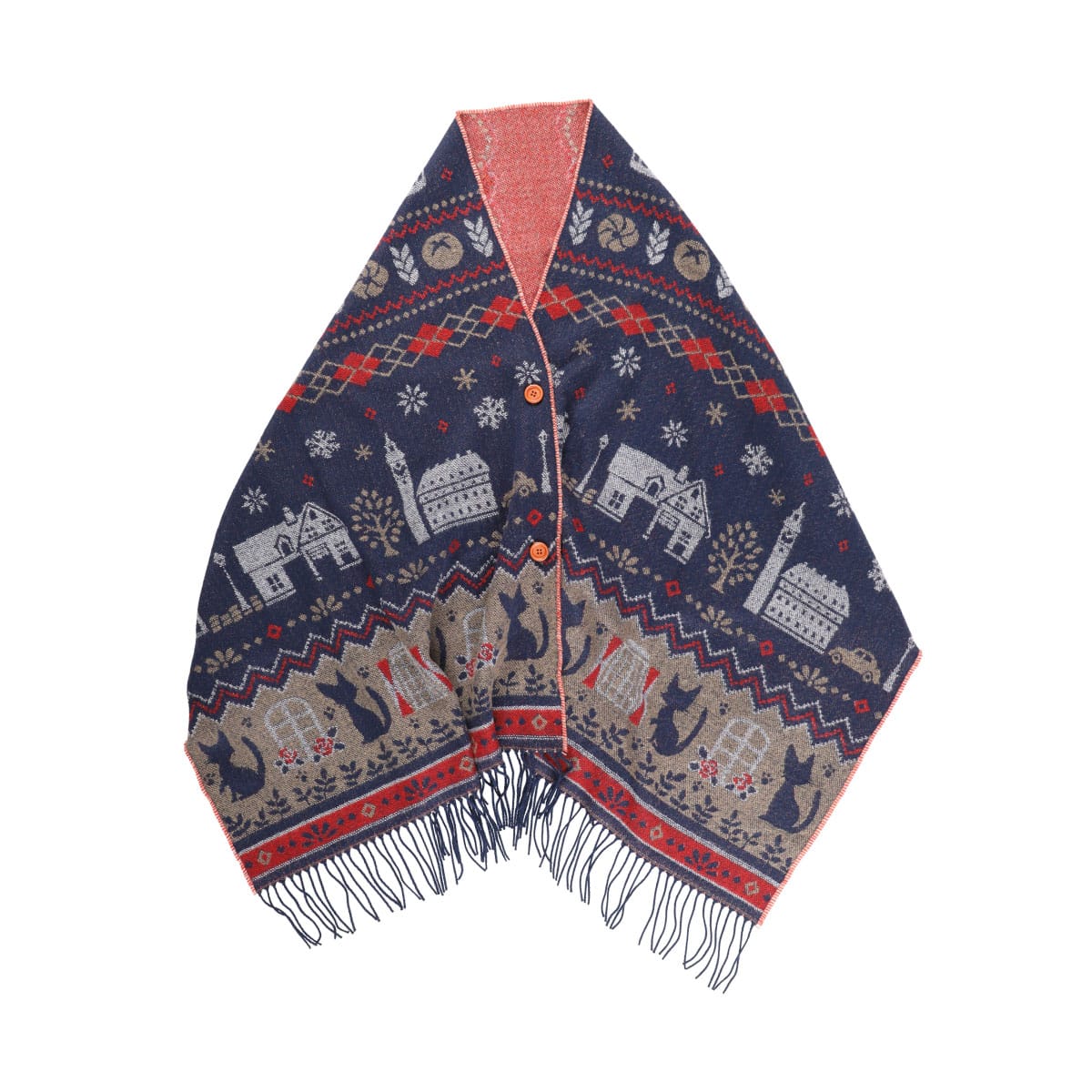 10/18(土)午前10時発売予定》魔女の宅急便 ボタン付ストール