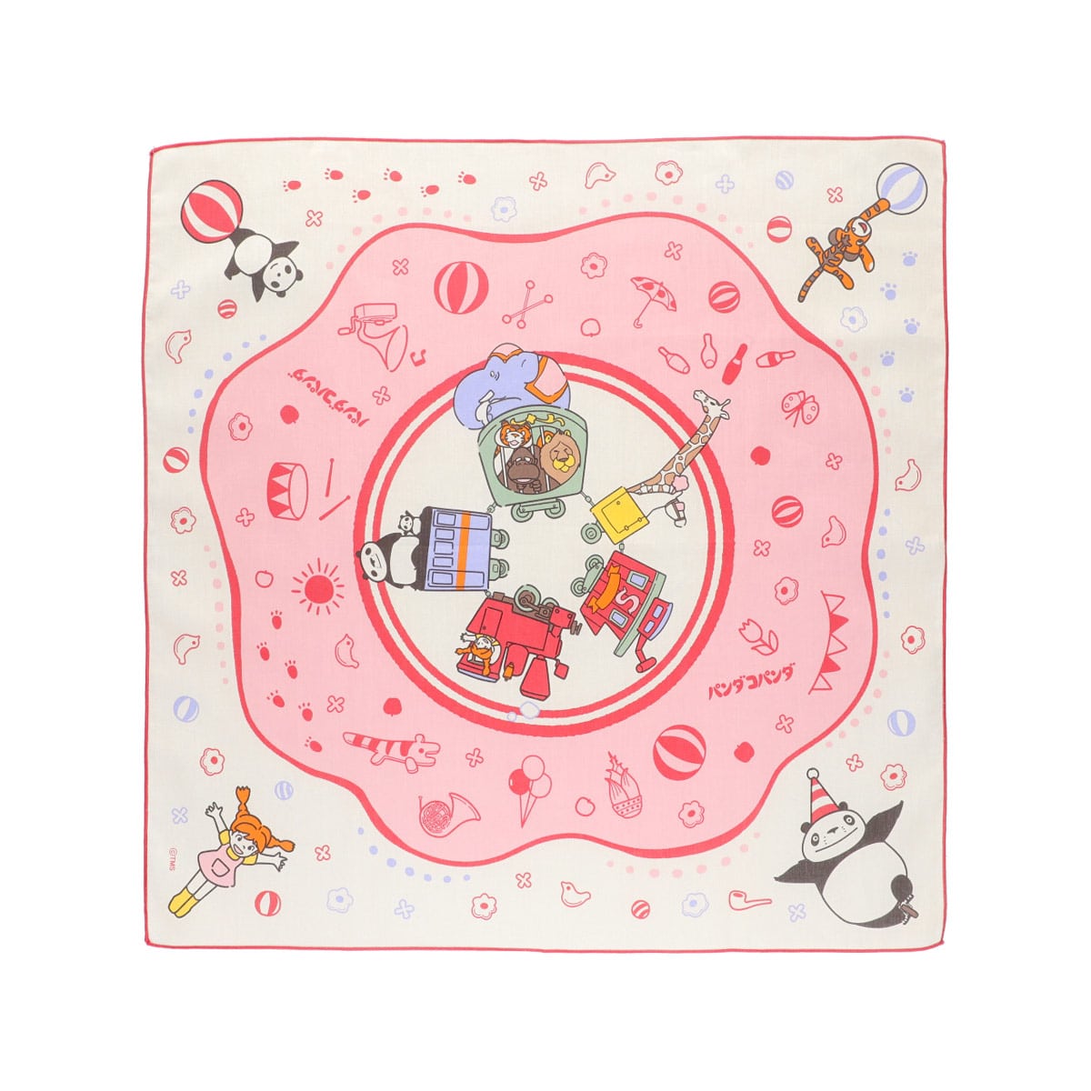 ❀ソバン様❀ 1/10(土)午前10時発売予定》パンダコパンダ 大判ハンカチ 雨ふり