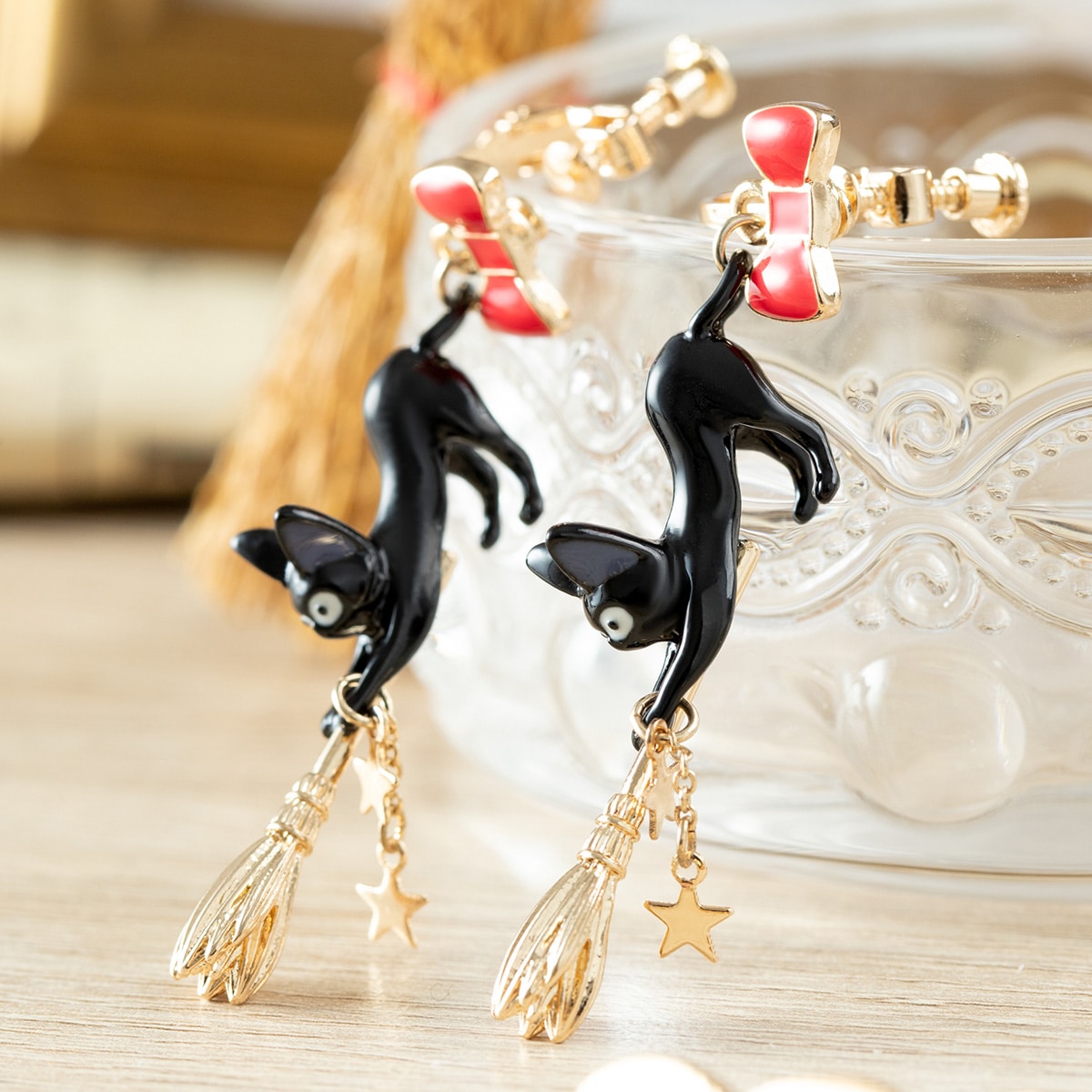 魔女の宅急便 キキへのおくりものシリーズ ホウキゆらゆらジジ