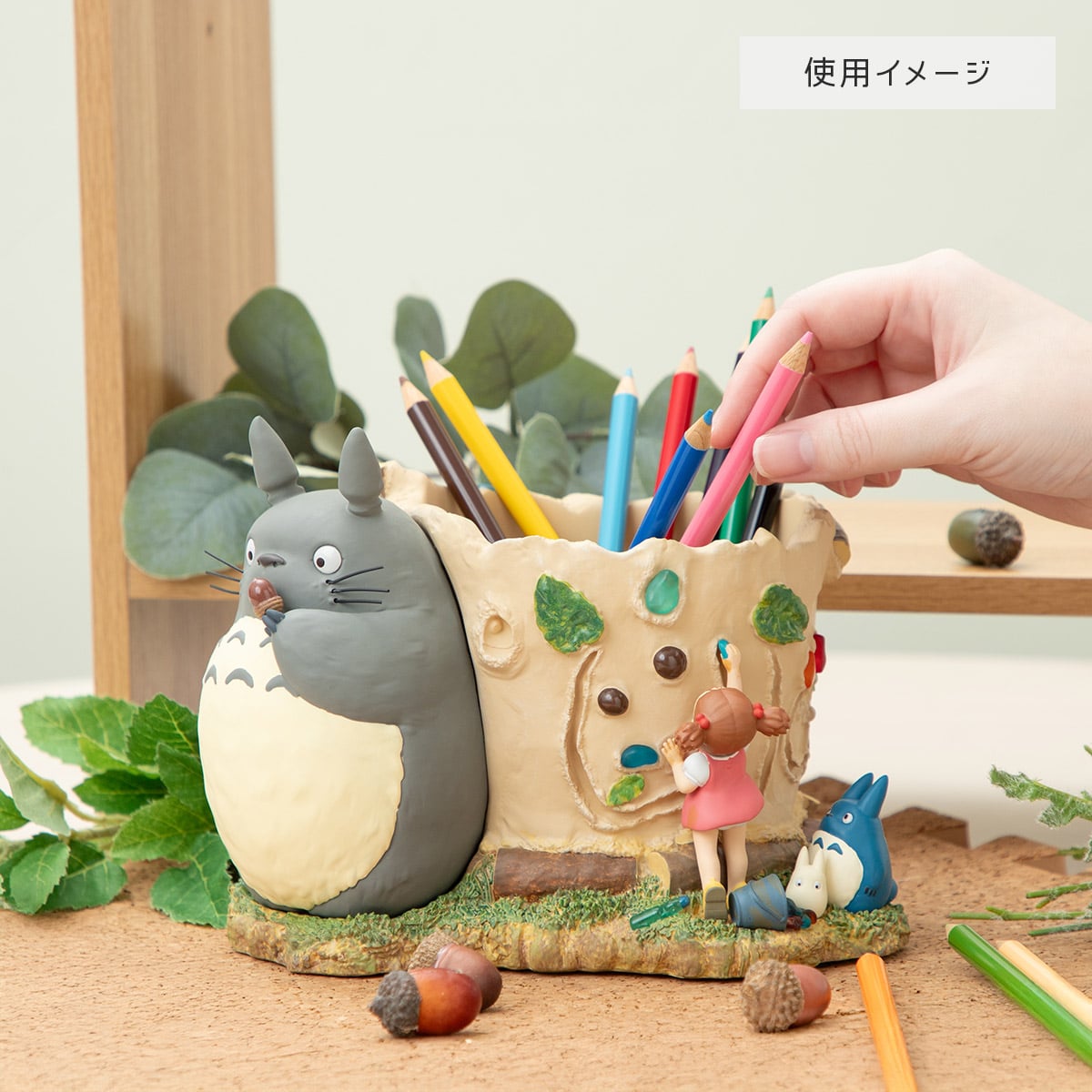 となりのトトロ ジオラマボックス トトロとおえかきメイちゃん