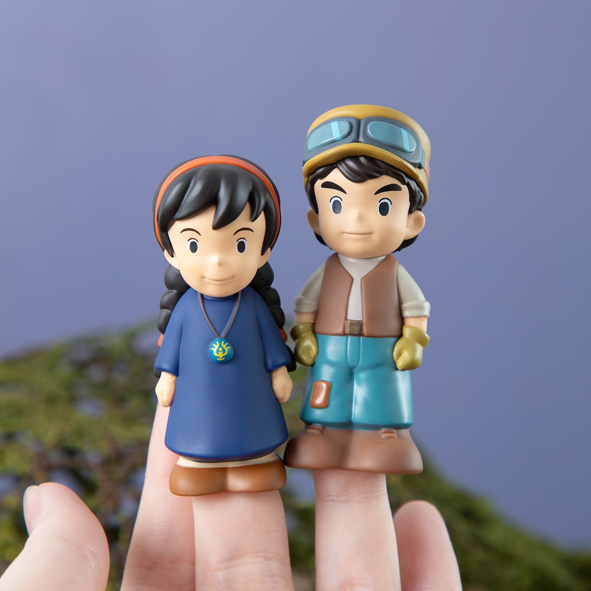 天空の城ラピュタ ソフビマスコット ゆびにんぎょう キツネリス