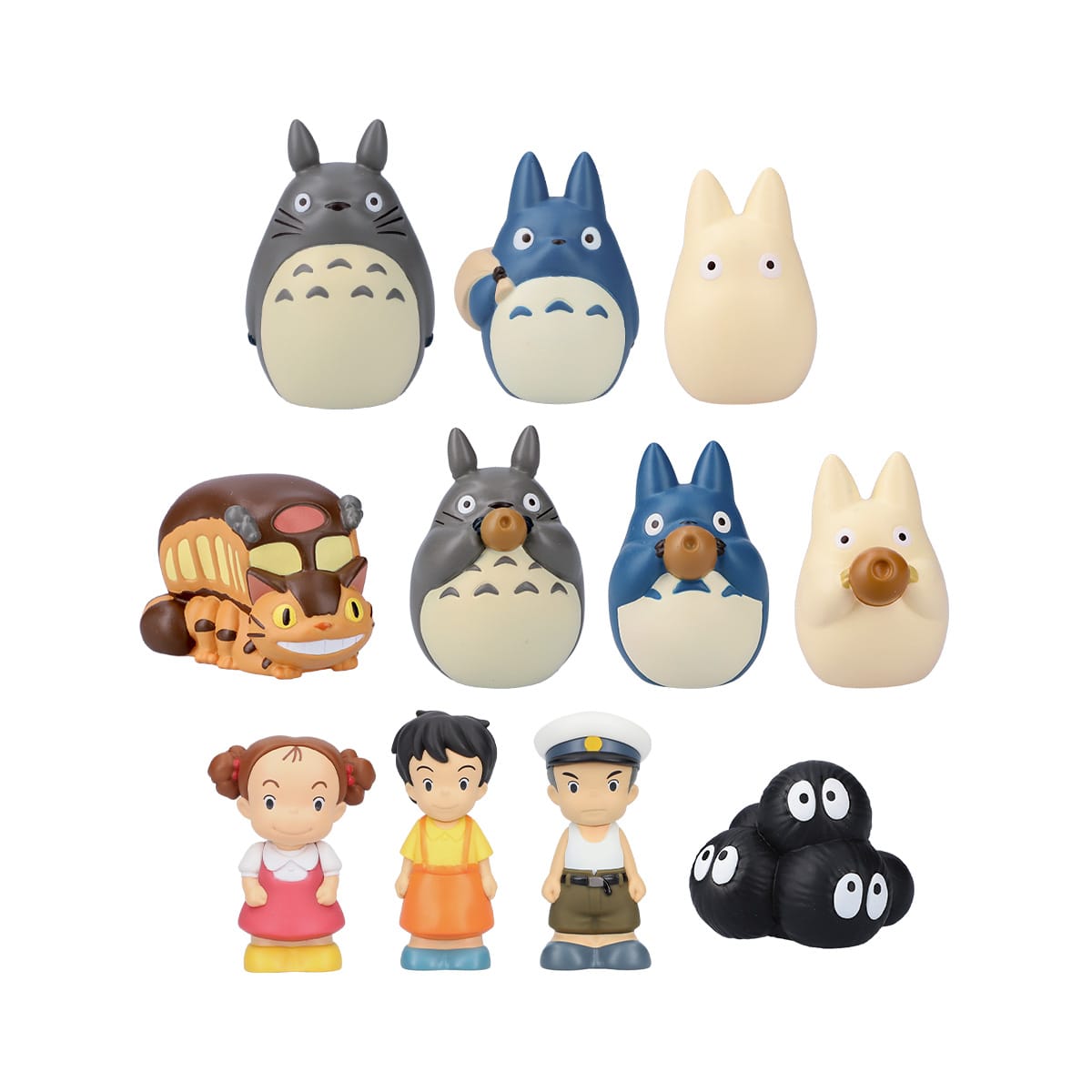 となりのトトロ ソフビマスコットゆびにんぎょう 11種セット