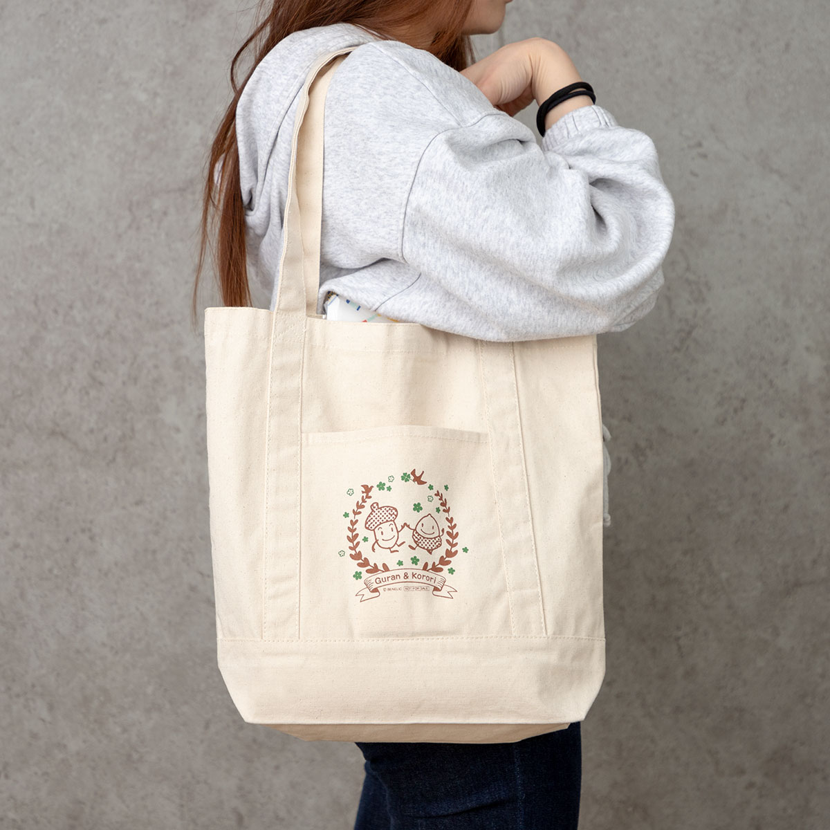 800P景品 ぐらんところり トートバッグ | どんぐり共和国そらの