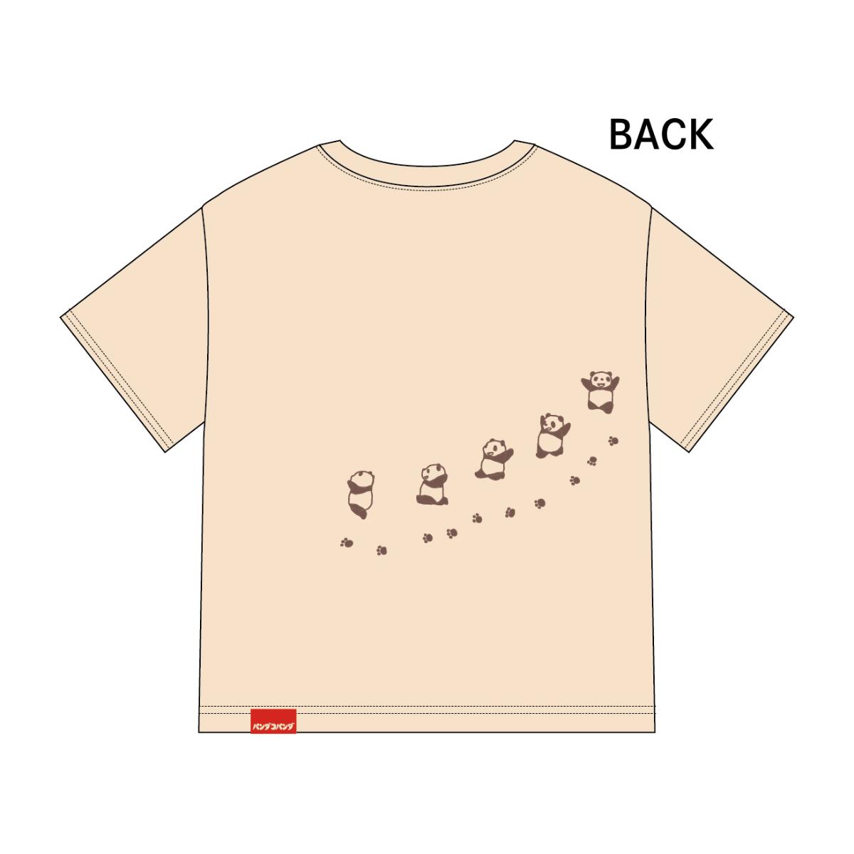 パンダコパンダ なかよしTシャツ だっこ こども | どんぐり共和国そら