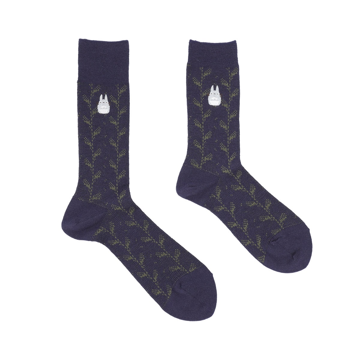 ととろ（感謝） となりのトトロ 編み総柄ソックス（大トトロ） | どんぐり共和国そらの