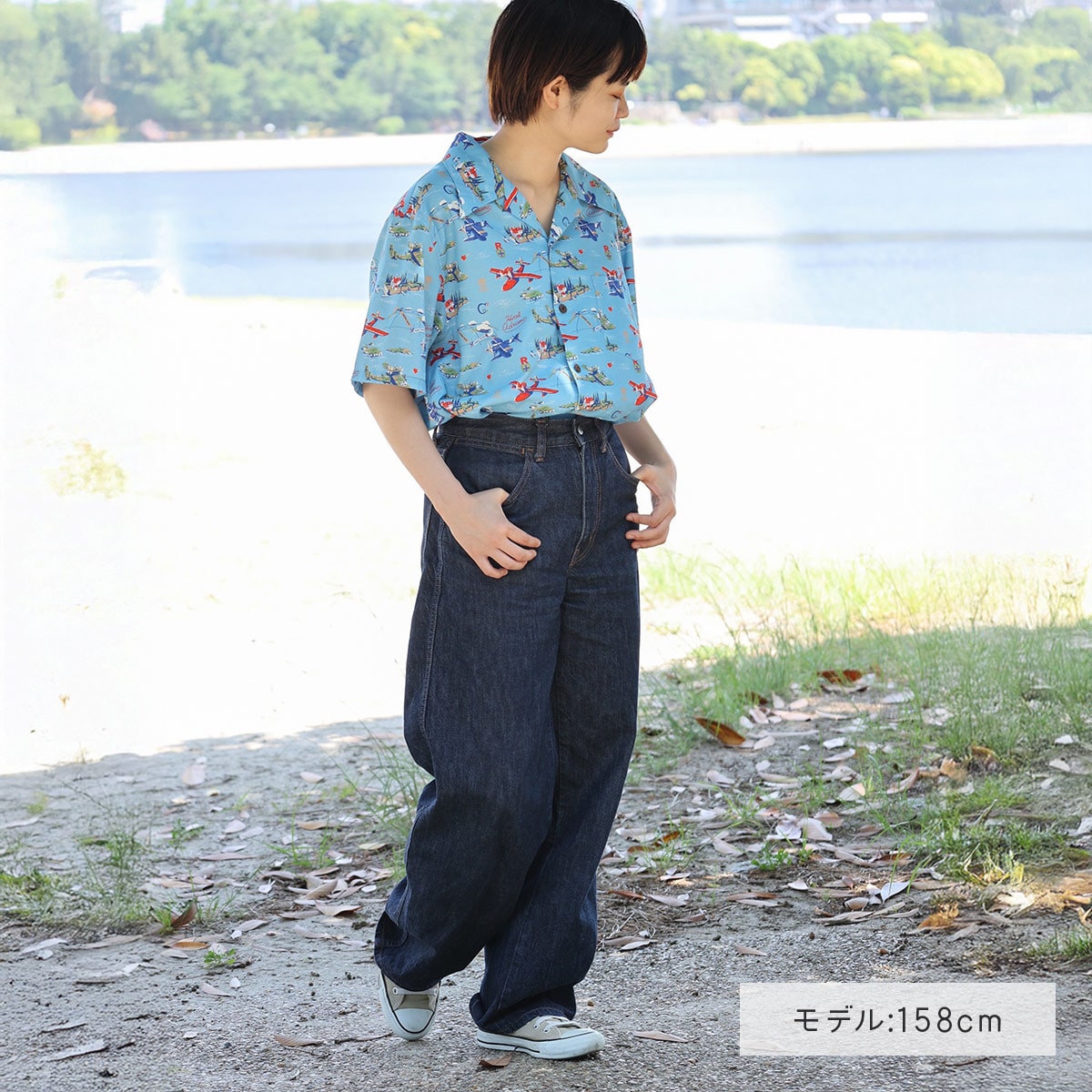 ≪6/27(土)午前10時発売予定》【GBL】紅の豚 ハワイアンシャツ 飛行艇
