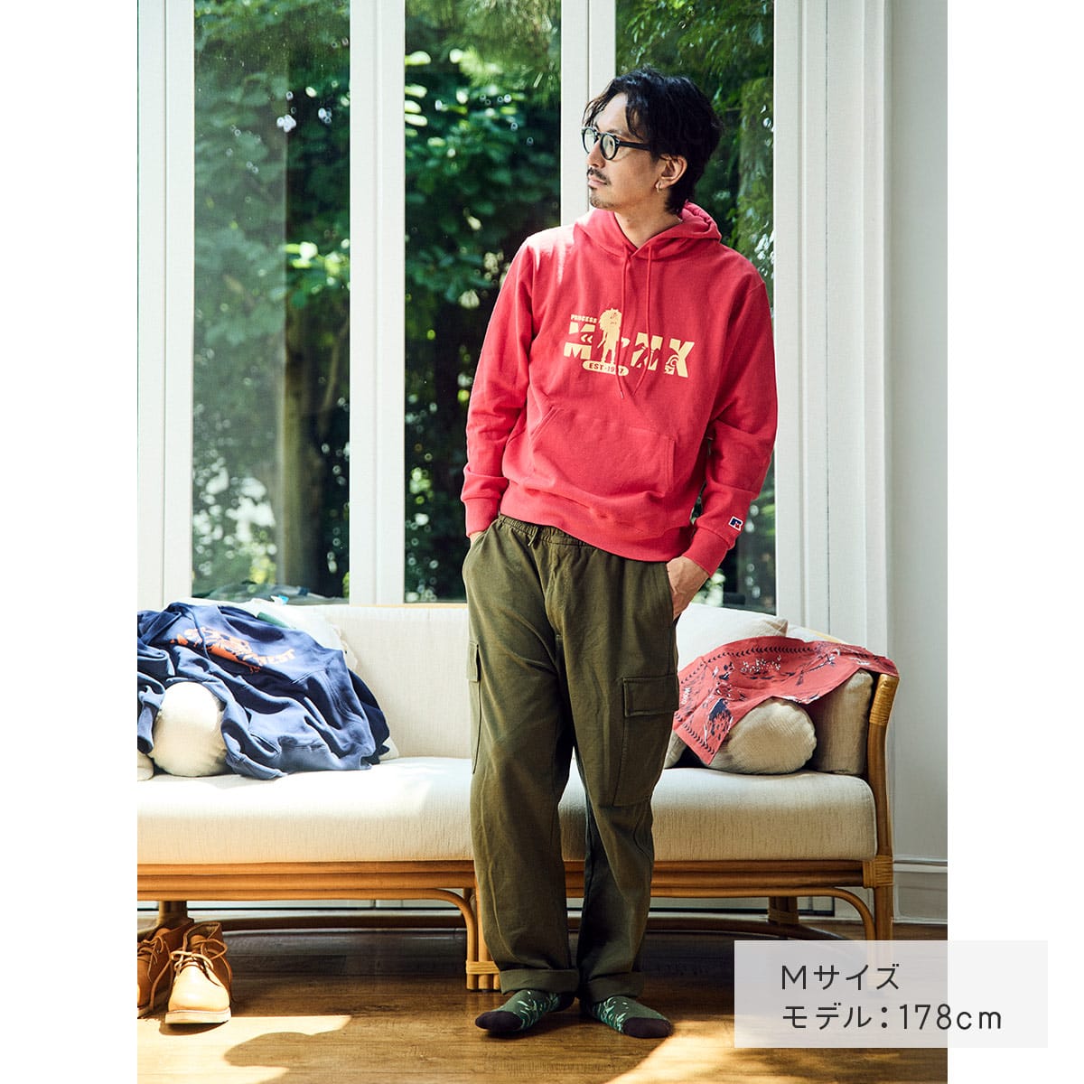 GBL】もののけ姫 ラッセルアスレティックパーカー 山犬の姫 | どんぐり