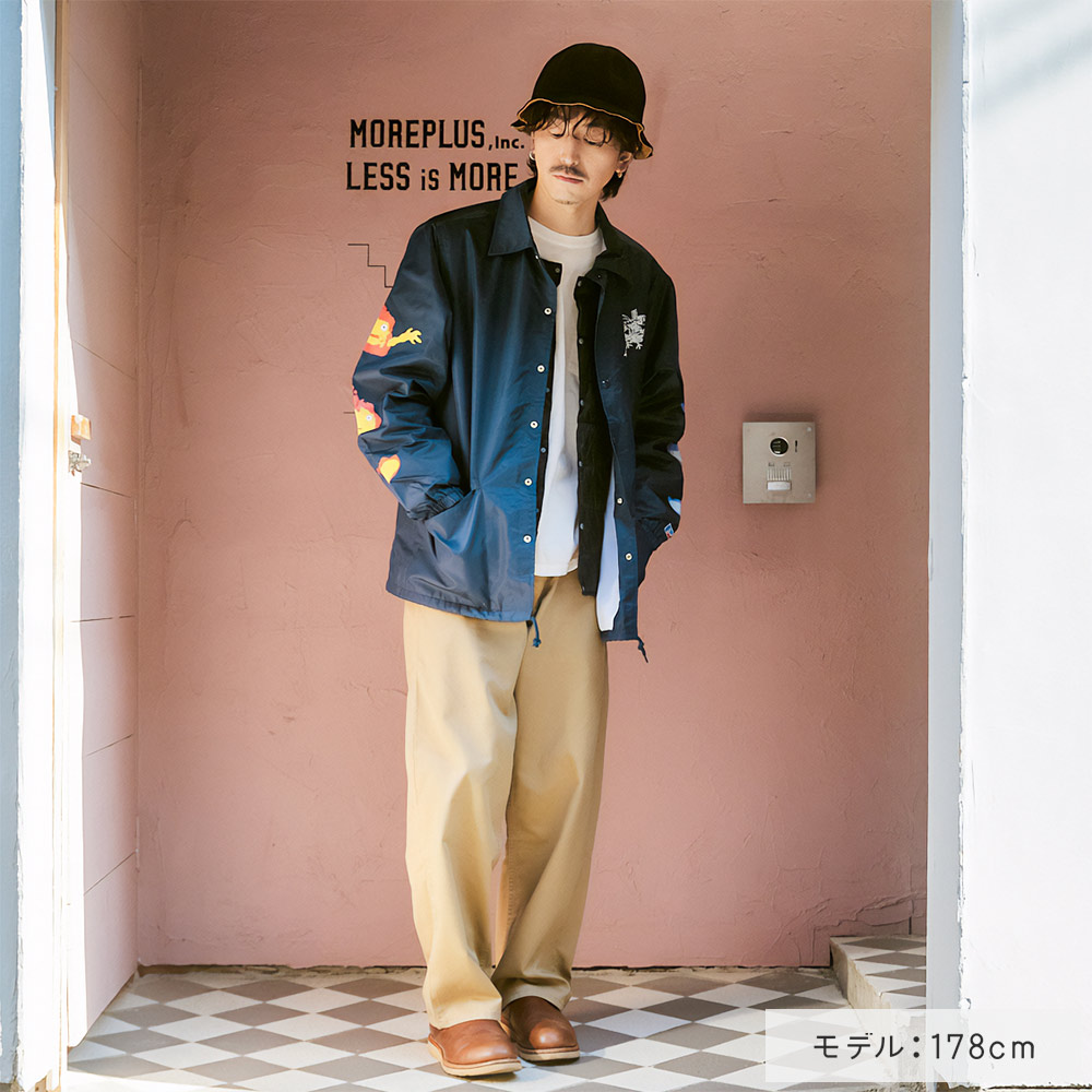 GBL】ハウルの動く城 ラッセルアスレティック コーチジャケット 火の