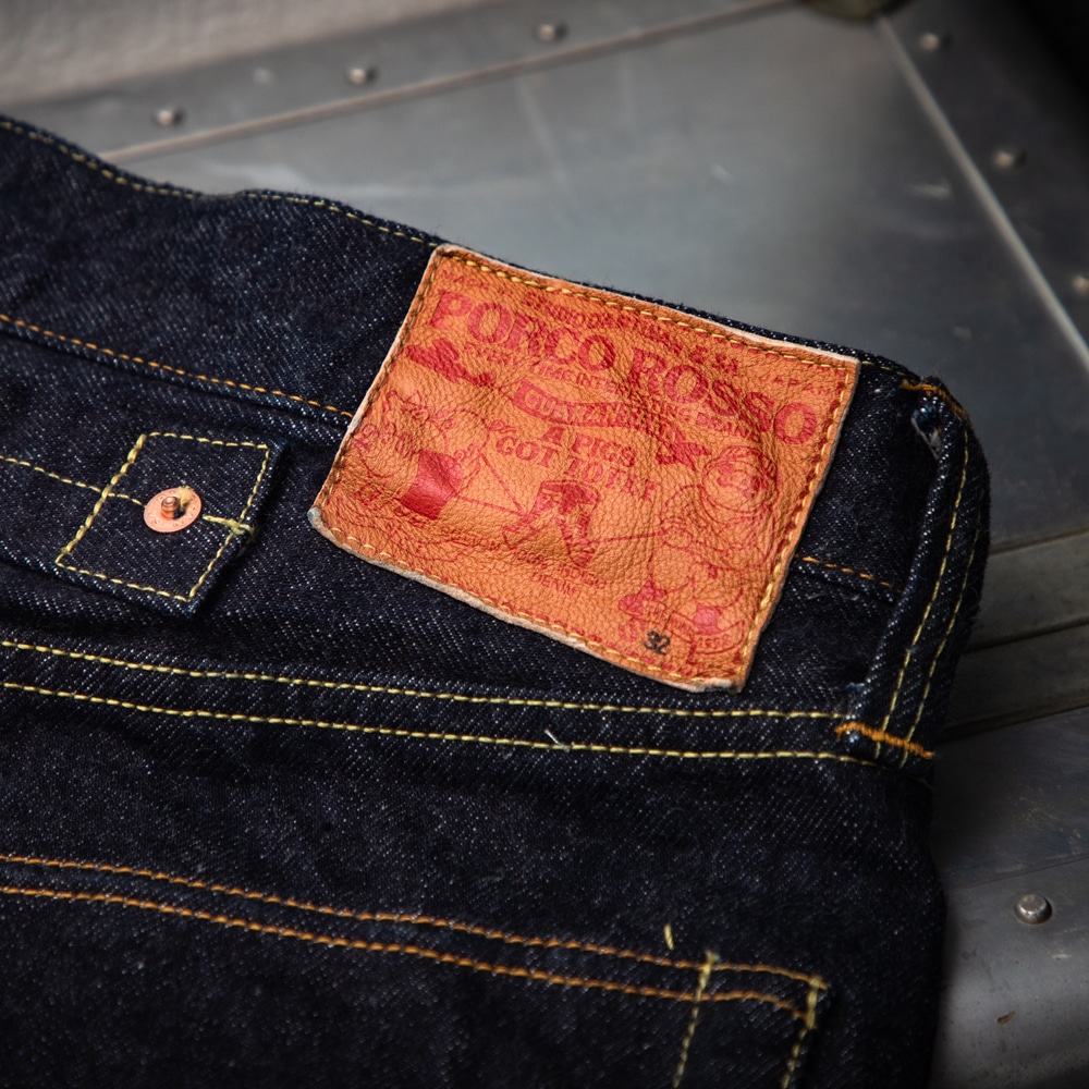 GBL】ステュディオ・ダ・ルチザン 紅の豚 ジーンズ 豚が雲をひい  